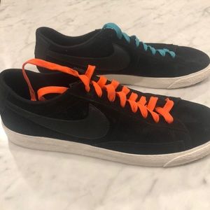 Nike SB Orange, Black, And Green